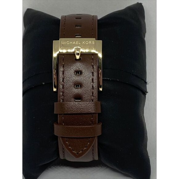 Michael Kors Darci MK3190 Women's Brown Leather Analog Dial Quartz Watch JK111 - Picture 6 of 12